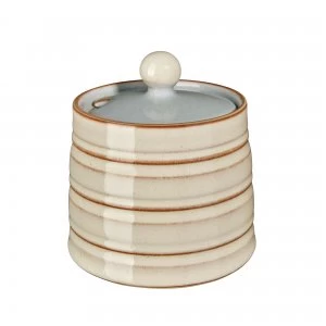 Image of Denby Heritage Flagstone Covered Sugar Bowl