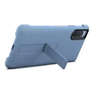 image of Sony Xperia 10 III Blue Style Cover with Stand