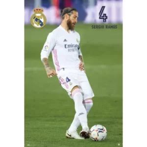 image of Real Madrid FC Poster Ramos 26