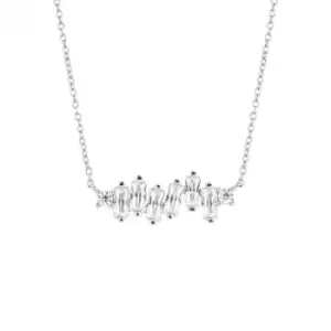 Multi Baguette Zirconia Necklace N4497