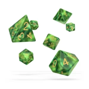 Image of Oakie Doakie Dice RPG Set Gemidice (Jungle)