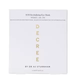 Image of Decree SOS Revitalising Eye Masks (Various Options) - 6 Masks