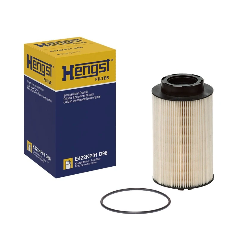 Image of HENGST FILTER E422KP01 D98 Fuel Filter with gaskets/seals Fuel filter (9)