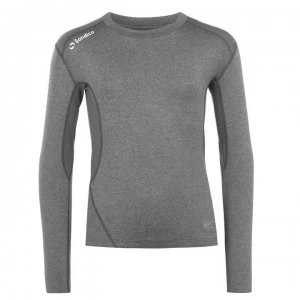 Image of Sondico Long Sleeved Core Base Layer Junior - Grey Marl