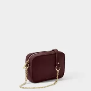 image of Burgundy Millie Mini Crossbody Bag KLB2311