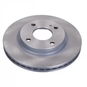 Pair of Brake Discs 38600 by Febi Bilstein Front Axle