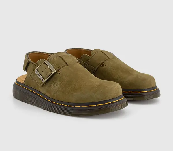 Image of Dr. Martens Jorge Ii M Sandal Muted Olive Green, 6