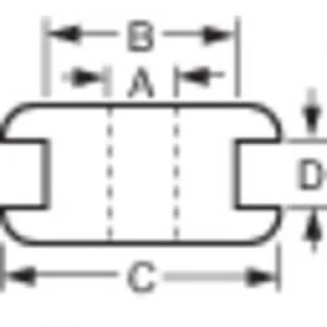 Image of Cable grommet Terminal max. 12mm PVC Black