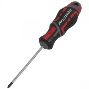 Image of Sealey AK4364 Screwdriver Pozi #0 x 75mm GripMAX