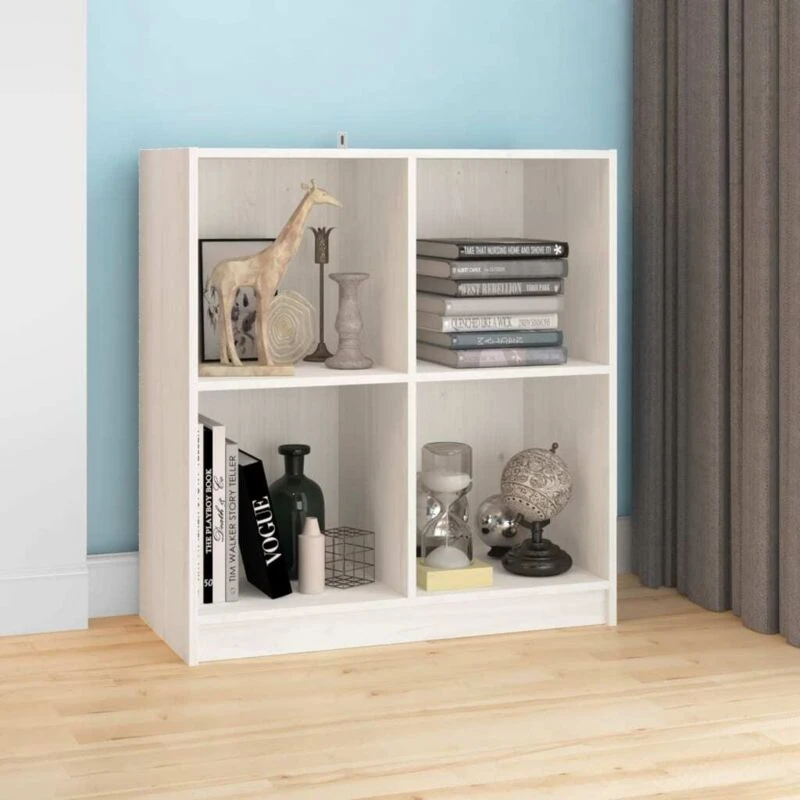 Image of VIDAXL Sideboard White 70x33x76cm Solid Pinewood Vidaxl 8720286772782