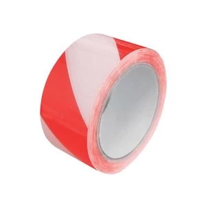 Image of Faithfull Laminated Self-Adhesive Hazard Tape Black/Yellow 50mm x 33m