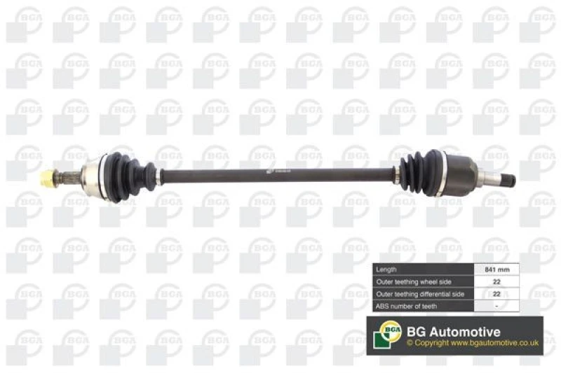 Image of BGA Drive shaft BGA DS2201R