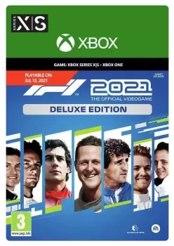 image of F1 2021 Deluxe Edition Xbox One Series X Game