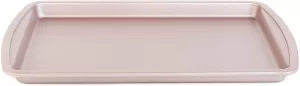 Image of Salter Carbon Steel Matte Metallic Non-Stick 26Cm Rectangular Baking Pan, 38Cm Roasting Tray And 38Cm Baking Tray