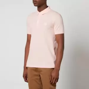 Image of BOSS Orange Passenger Stretch-Cotton Pique Polo Shirt - L