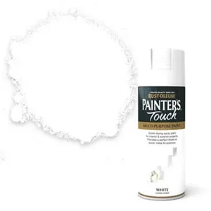 Image of Rust-Oleum Painter's Touch White Gloss Spray Paint 400ml