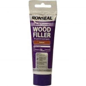 image of Ronseal Multi Purpose Wood Filler Tube Medium 100g