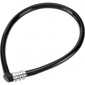 image of Abus 1100 Series Combination Cable Lock Black 6mm 550mm