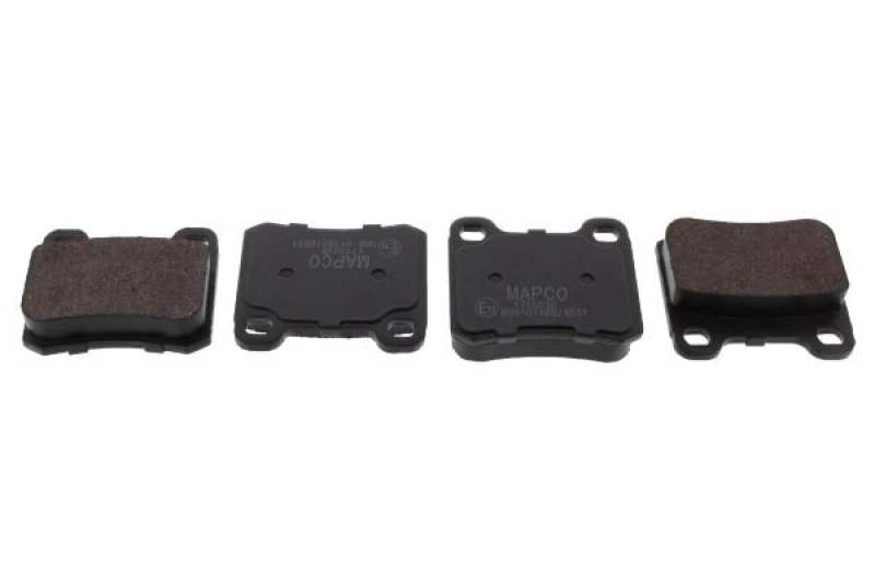 Image of MAPCO 6704 Brake pad set Rear Axle, with anti-squeak plate Brake Pad Set,disc brake (402)