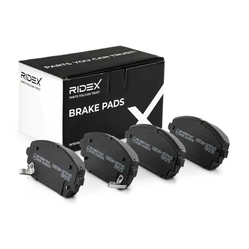 Image of RIDEX Brake pad set RIDEX 402B1926