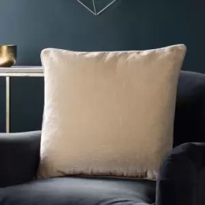 Image of Bloomsbury Velvet Cushion Ivory, Ivory / 50 x 50cm / Cover Only