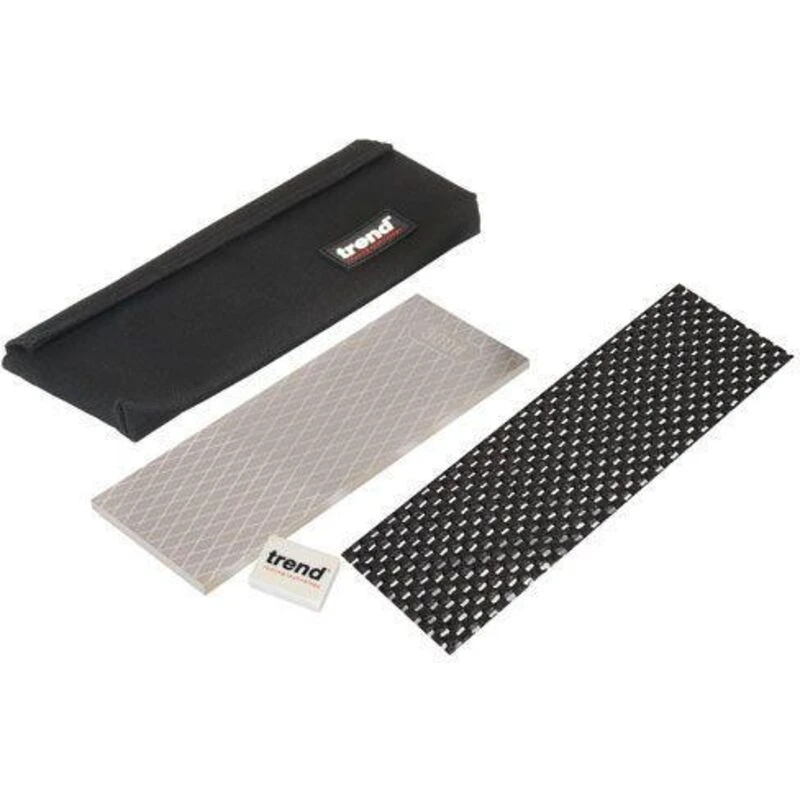 Image of Trend Classic Pro Double Sided Diamond Sharpening Stone DWS/CP8/FC/A Grit: Extra Fine/Coarse