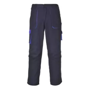 Image of Portwest Mens Texo Contrast Workwear Trousers (L/R) (Navy)
