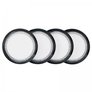 Image of Denby Halo 4 Piece Dinner Plate Set