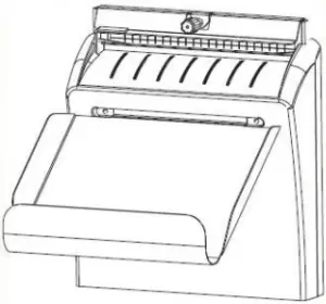 Image of Zebra P1058930-190 printer/scanner spare part Cutter