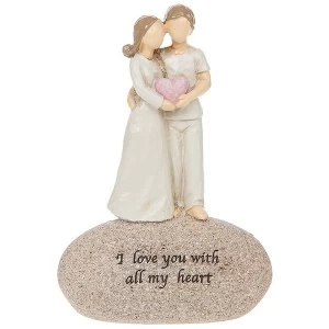 Image of Sentiment Stones Love Ornament