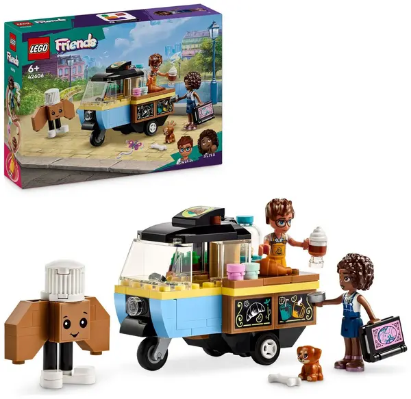 LEGO Friends Mobile Bakery Food Cart Toy Vehicle Set 42606