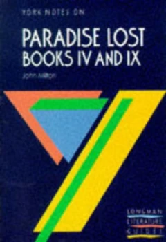 Image of Paradise Lost Iv and Ix by J. Milton Paperback