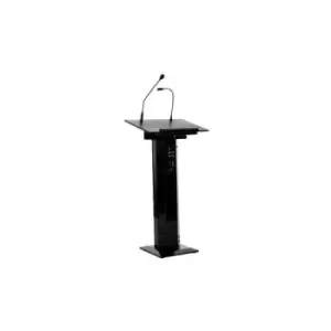 Image of Sapphire AV SSLECT2B multimedia cart/stand Multimedia stand Black Projector