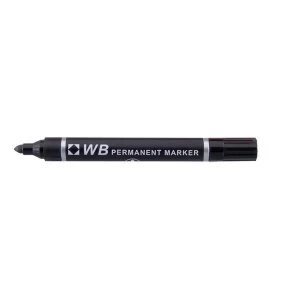 Image of 5 Star Value Permanent Marker Bullet Tip Black Pack of 10