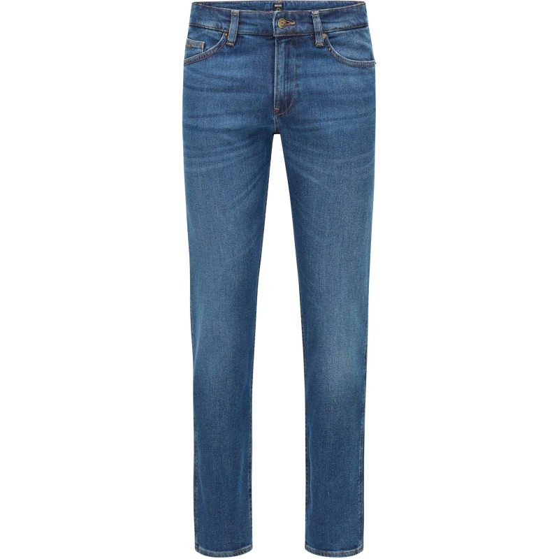 Image of Boss Mens HBB Delaware3Slm Slim-fit Jeans Navy 417 male 29W R