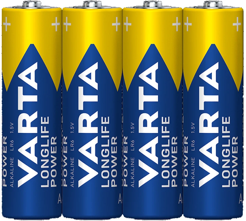 Image of Varta Varta Longlife Power AA battery Alkali-manganese 2.96 Ah 1.5 V 4 pc(s) 04906121354