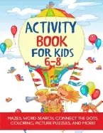 Image of activity book for kids 6 8