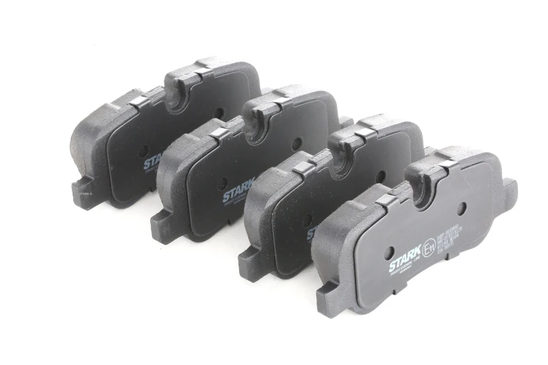 Image of RIDEX 402B0438 Brake pad set Rear Axle, prepared for wear warning indicator Brake Pad Set,disc brake (402)
