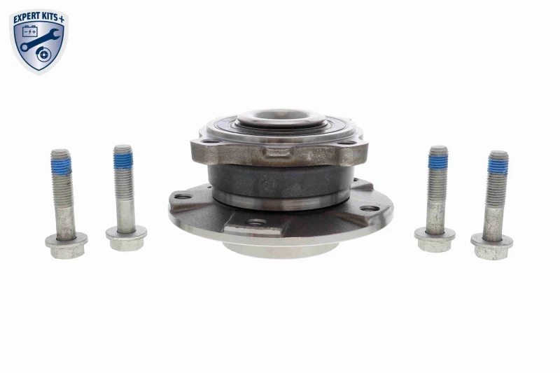Image of VAICO V20-0513 Wheel bearing kit with fastening/mounting material, EXPERT KITS +, Front Axle Wheel Bearing Kit (654)