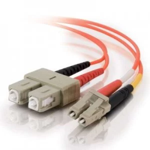 Image of 15m Fibre Duplex Om4 50 125 Lszh Scsc