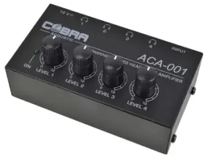 4 Channel Headphone Monitor by Cobra