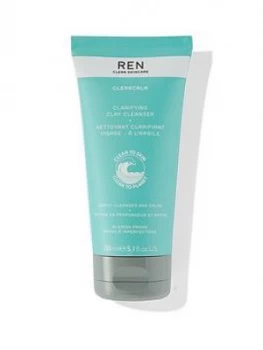 image of Ren Clean Skincare Clearcalm Clarifying Clay Cleanser 150ml