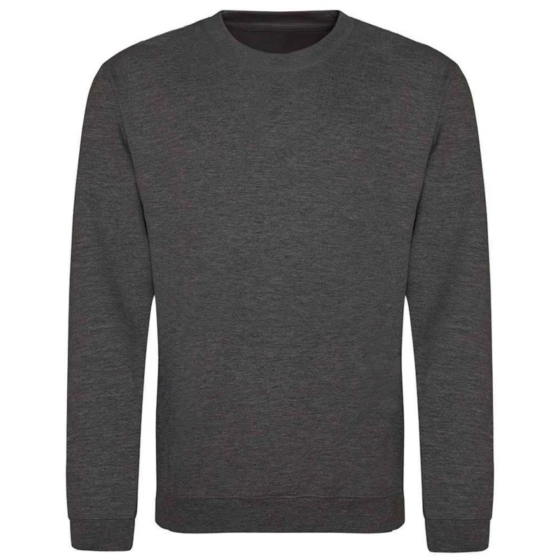 Image of AWDis AWDis Men Sweatshirt in Charcoal Size: X-Small Charcoal XS Male 5063527292179