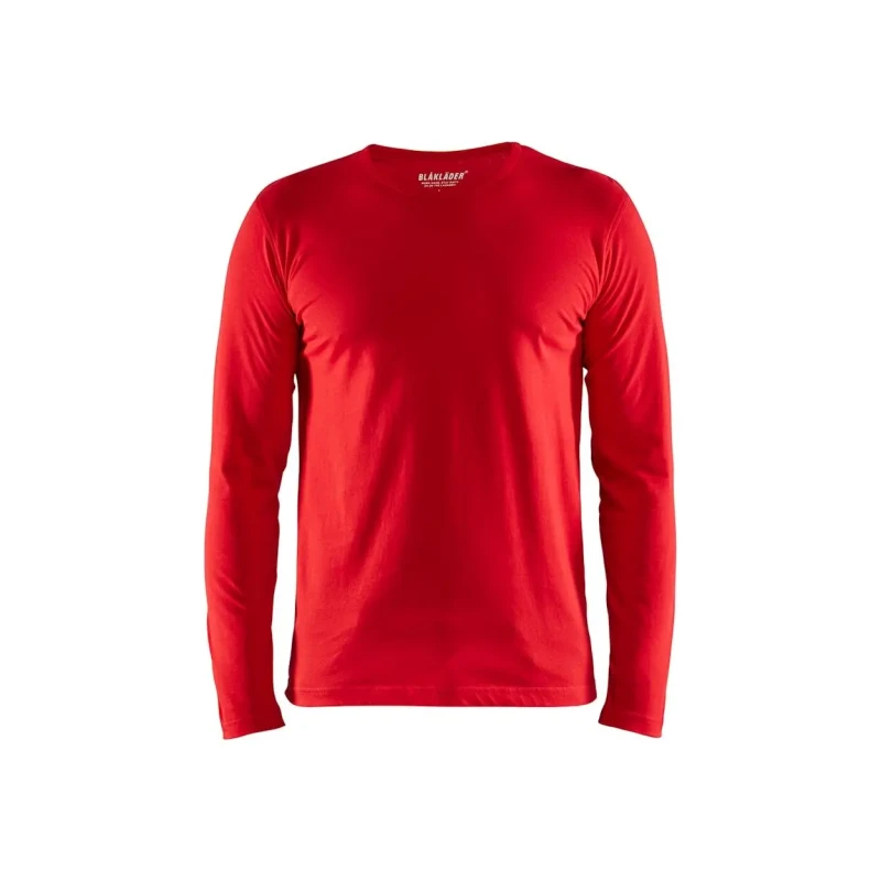 Image of Blaklader Long sleeve T-Shirt Blaklader Rouge Male XL