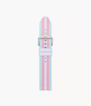 Image of Fossil Unisex 20mm Multicolour rPET Strap