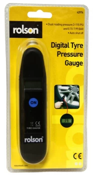 Image of Rolson Digital Tyre Pressure Gauge