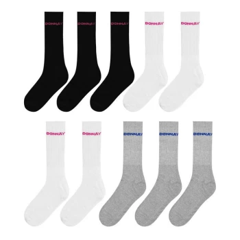 image of Donnay 10 Pack Quarter Socks Junior - Multi Asst