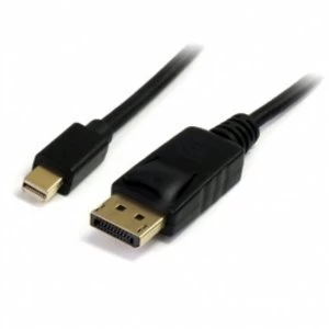 Image of 10ft Mini DisplayPort to DisplayPort Adapter Cable MM