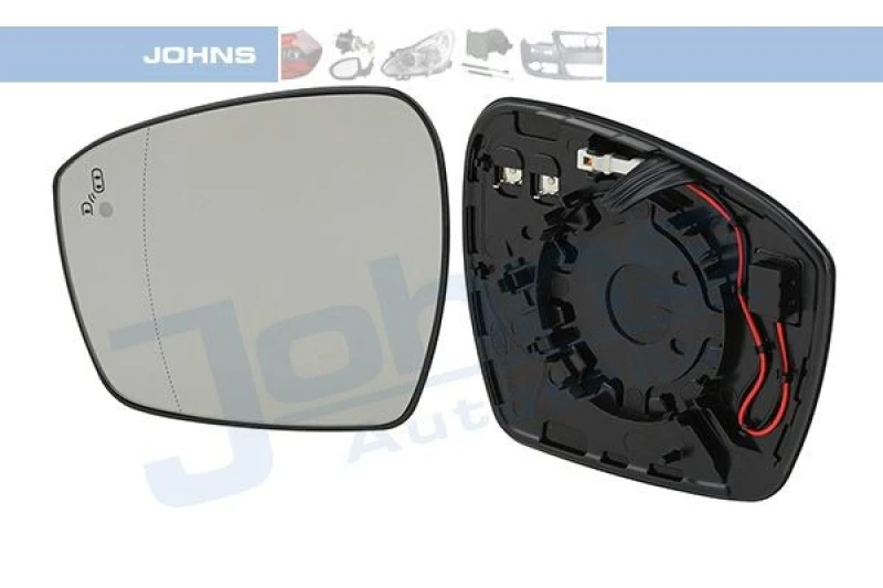Image of Wing mirror glass JOHNS 32 76 37-83