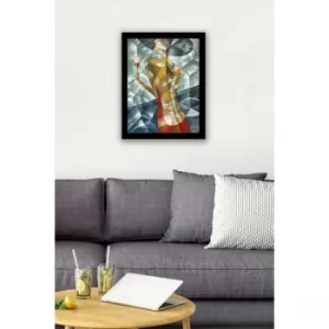 Image of SC0310 Multicolor Decorative Framed MDF Painting